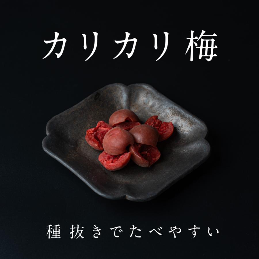 TOMOGUCHI 魅惑の種抜きカリカリ梅 300g かりかりうめ かりかり梅