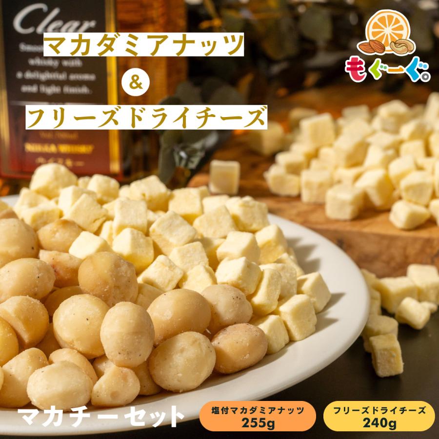 TOMOGUCHI（友口） 魅惑のマカチーセット マカダミアナッツ塩付き255g+