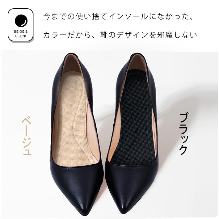 2daysインソール 40足セット 80日分 中敷き 使い捨て 素足 パンプス
