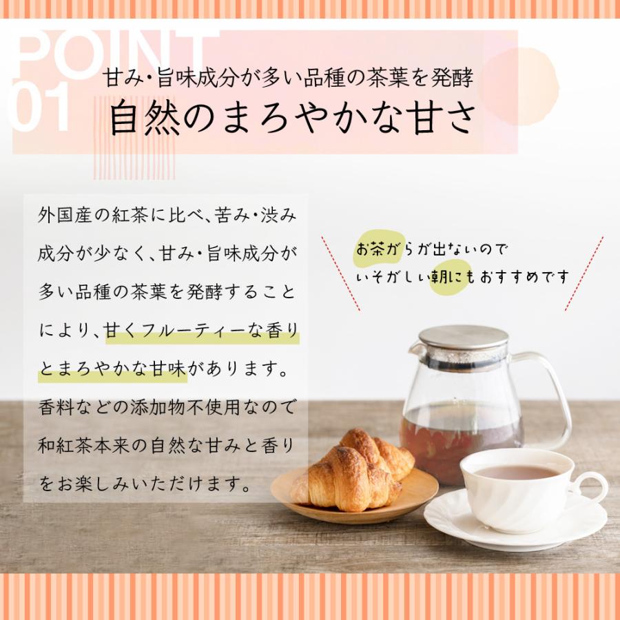大人の上質 3袋セット 粉末和紅茶50ｇ