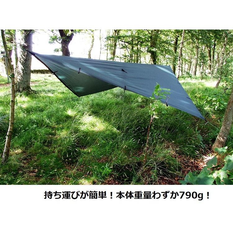 DDタープ 3ｍ DD Tarp 3×3 DDハンモック DD Hammocks 日よけ 防水 アウトドア キャンプ 送料無料｜mogumogu999｜04