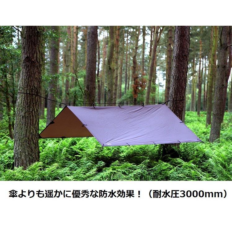 DDタープ 4m DD Tarp 4×4 DDハンモック DD Hammocks 大型 日よけ 防水 アウトドア キャンプ 送料無料｜mogumogu999｜02