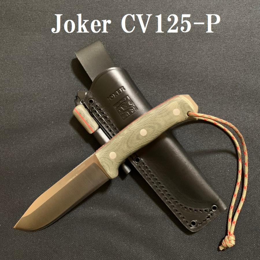 Joker ジョーカー ナイフ CV125-P NOMAD MICARTA ノマド グリーン