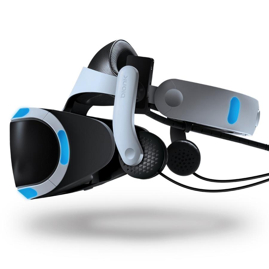 Mantis PS VR・ Lenovo Mirage Solo用ヘッドホン HMD一体型/クリップ式