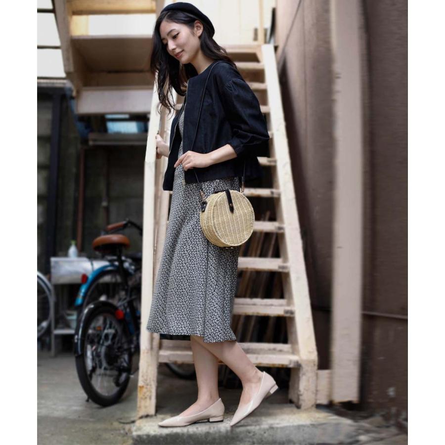 コットンノーカラージャケット ジャケット レディース　ノーカラー ライトアウター 秋 春 通勤 仕事 シンプル ベーシック ジッパー 綿 コットン 【aimoha】 |  | 07