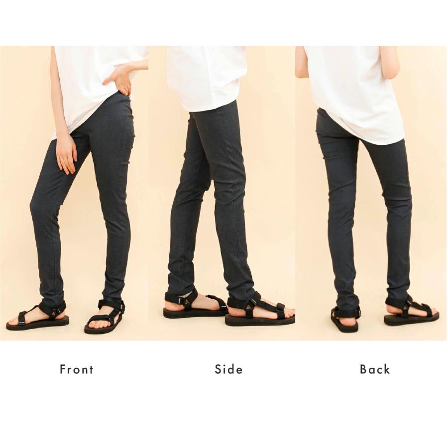 《累計30万枚！売れ筋No.1★リニューアル》レギパン スキニー レディース 春新作 レギンス パンツ ハイウエスト ストレッチ 美脚 無地 ボトムス 大サイズ |  | 14