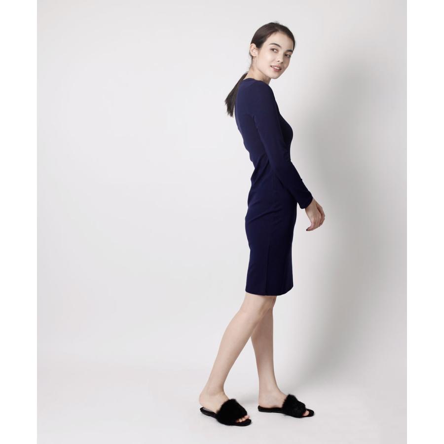 コットンナチュラルワンピース ワンピース 長袖 コットン 綿 ワンピ 膝丈 膝下 シンプル Uネック レディース レディス グレー ネイビー ブラック |  | 06