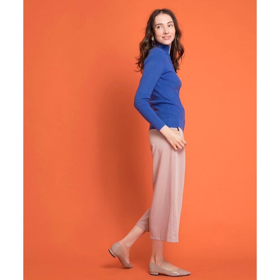 【お得なOUTLET★ITEM】ハイネックニットジップアップジャージ ニット レディース ジップアップ ジャージ アウター ニットアウター ニット カーディガン |  | 08