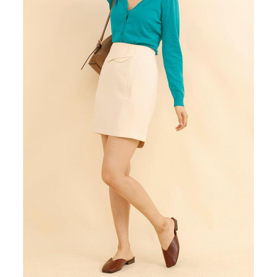 タイトスカート ペプラム 春 スプリング 春服 ひざ丈 ウエストペプラムタイトスカート 仕事 職場 通勤 デート |  | 14