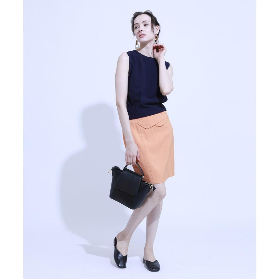 タイトスカート ペプラム 春 スプリング 春服 ひざ丈 ウエストペプラムタイトスカート 仕事 職場 通勤 デート |  | 08