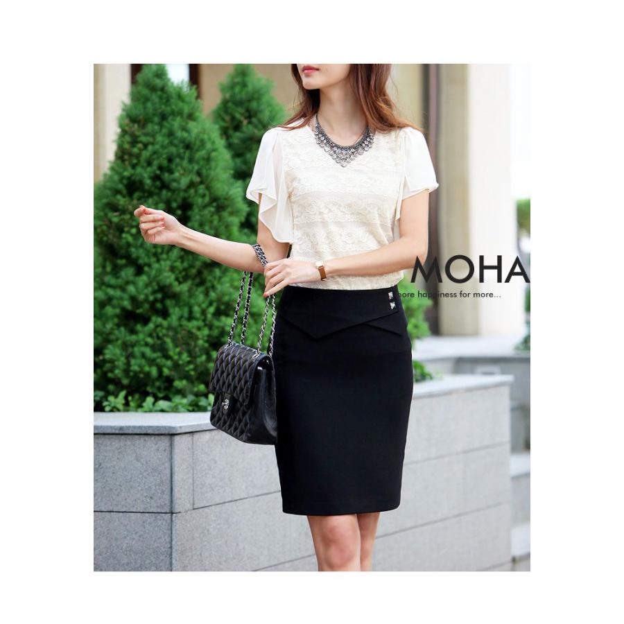 スカート タイトスカート ひざ丈 スタッズ スタッズ付きタイトスカート |  | 01