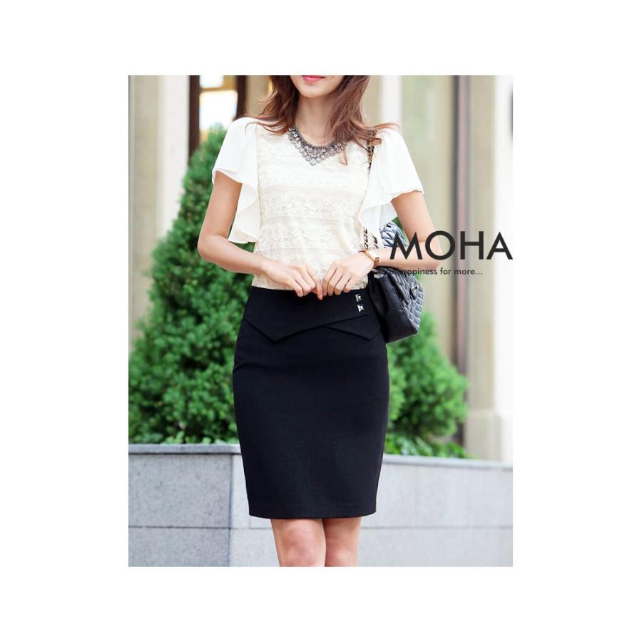 スカート タイトスカート ひざ丈 スタッズ スタッズ付きタイトスカート |  | 02