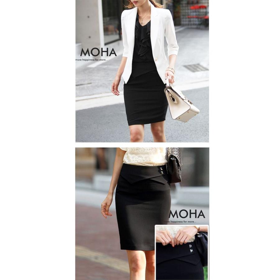 スカート タイトスカート ひざ丈 スタッズ スタッズ付きタイトスカート |  | 04