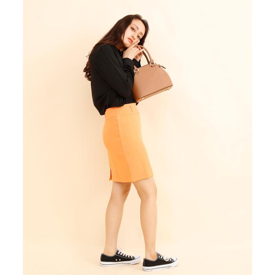 スカート タイトスカート ひざ丈 オフィス ベルト付きタイトスカート |  | 06