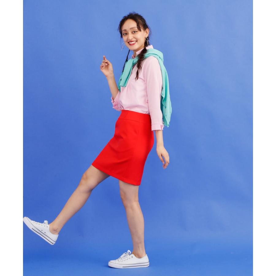 スカート タイトスカート ひざ丈 オフィス ベルト付きタイトスカート |  | 07