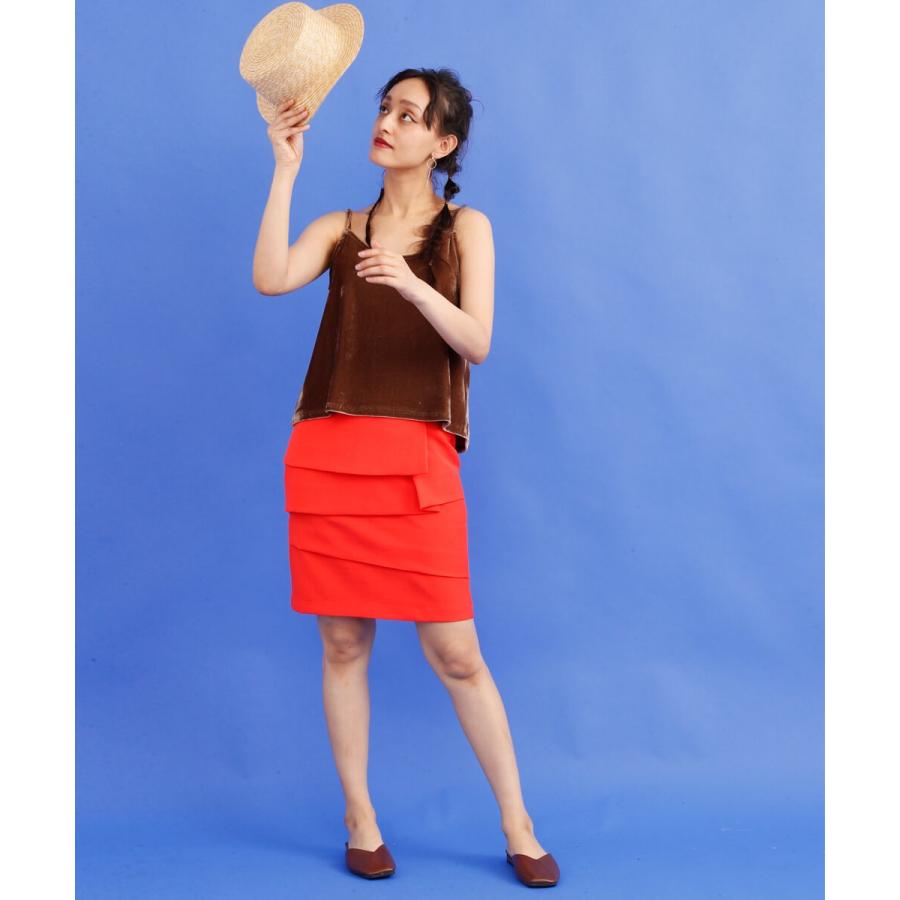 スカート タイトスカート タイト ペプラム ひざ丈 ティアード ぺプラムタイトスカート |  | 08