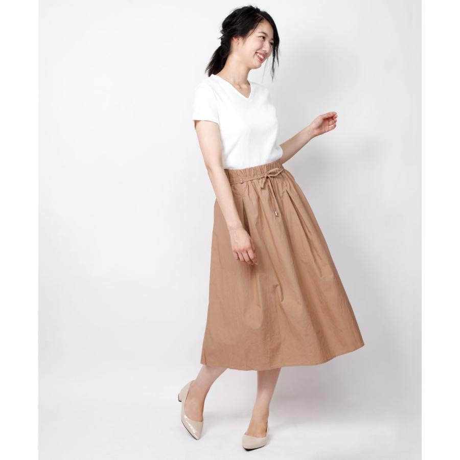 フレアスカート 綿 スカート 膝丈 ミディアム丈 膝丈スカート フレア |  | 03