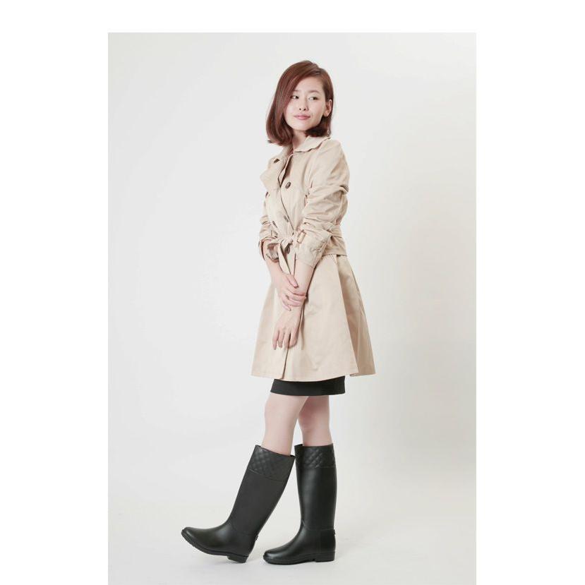 レインブーツ キルティング キルティングロングレインブーツ |  | 02