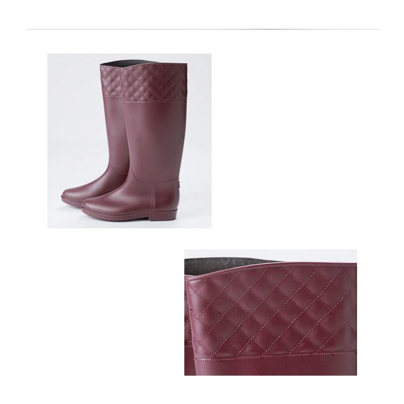 レインブーツ キルティング キルティングロングレインブーツ |  | 04