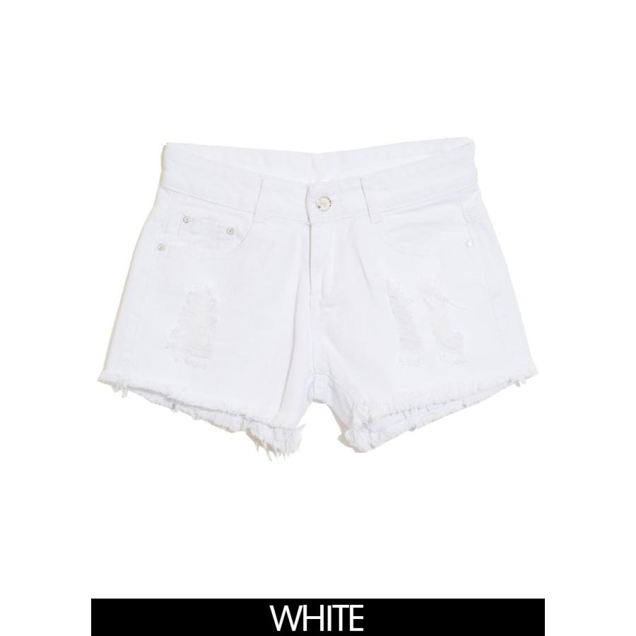 ダメージホワイトショートパンツ |  | 01