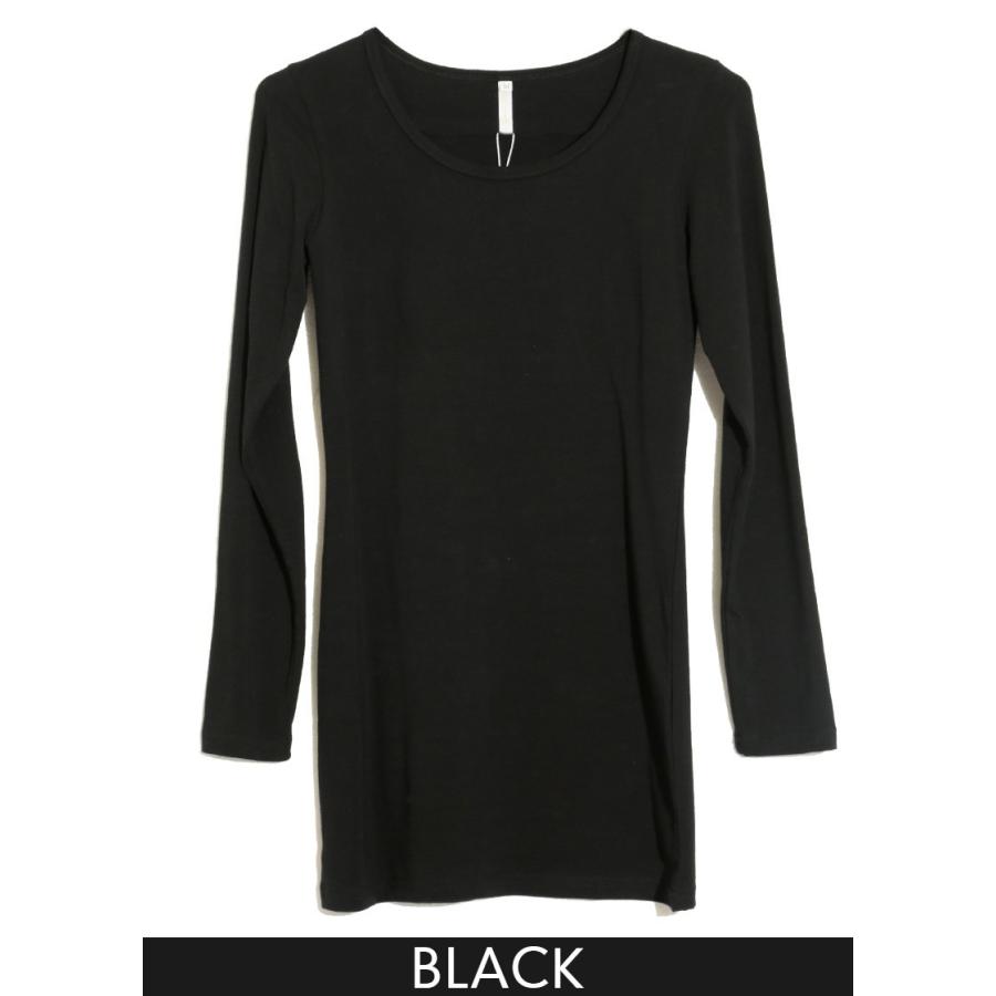 トップス チュニック 無地 Uネックカットソーチュニック |  | 05