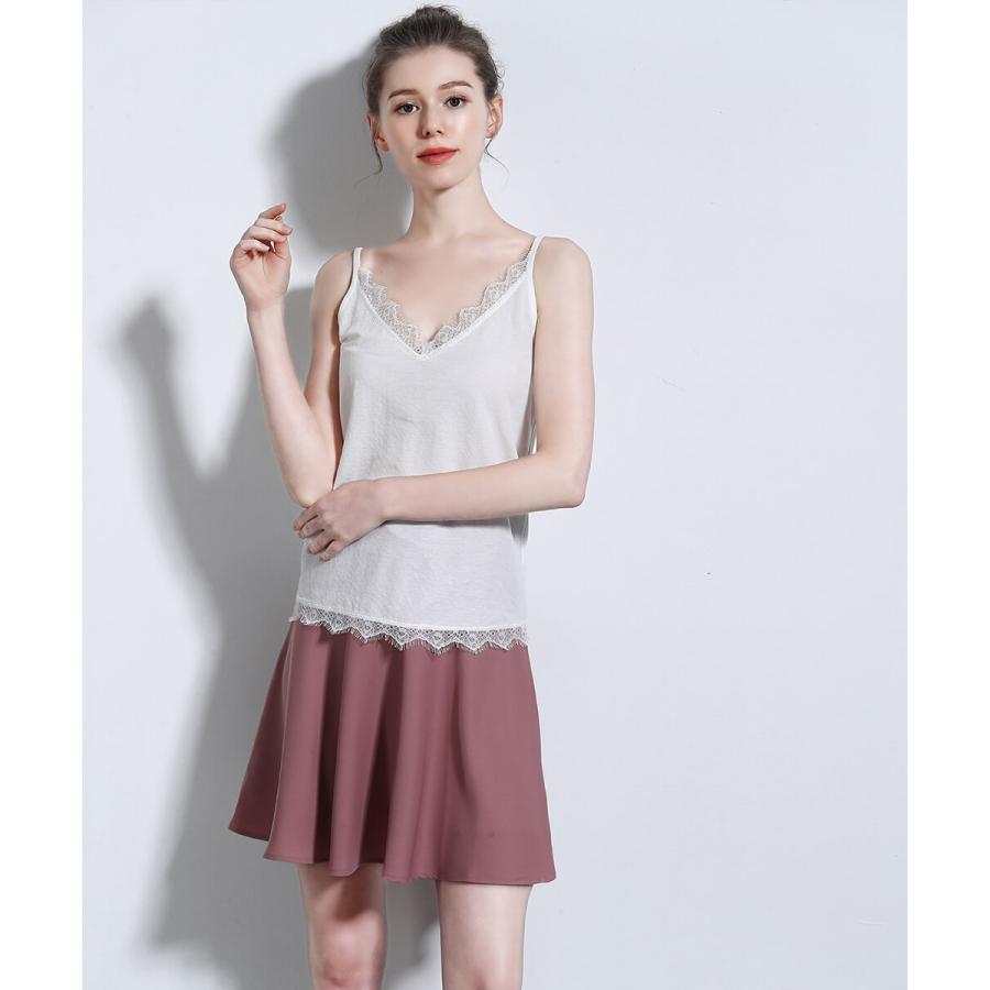 インナー キャミソール キャミ ヨモギ 天然植物 防臭 抗菌 虫を寄せ付けない 肌着 下着 レディースインナー 夏 トップス 【返品交換不可】 【ALWAYS】 |  | 04