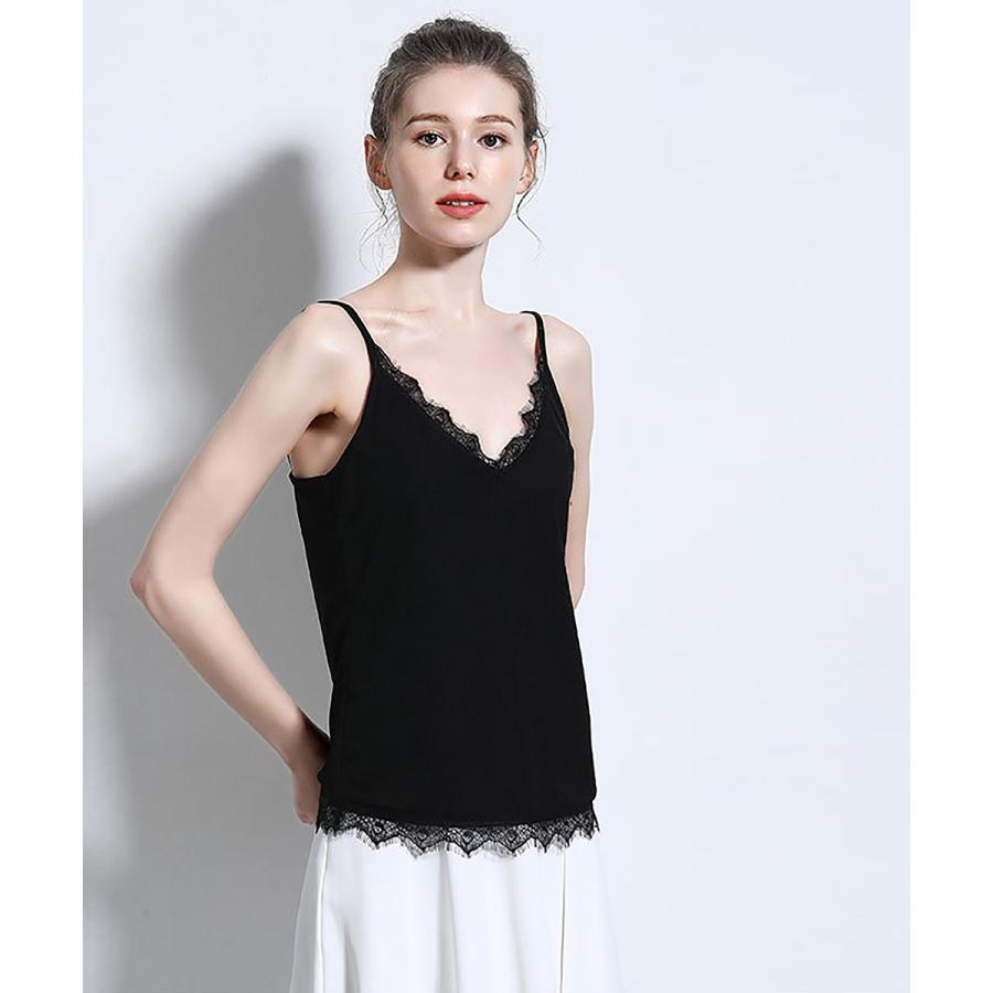 インナー キャミソール キャミ ヨモギ 天然植物 防臭 抗菌 虫を寄せ付けない 肌着 下着 レディースインナー 夏 トップス 【返品交換不可】 【ALWAYS】 |  | 06