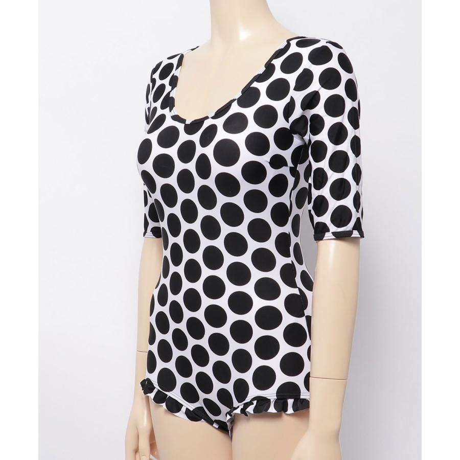 【残り僅か！】ワンピース水着 水着 ワンピース ドット レディース ワンピース水着 体系カバー スイムウェア 海 リゾート |  | 01