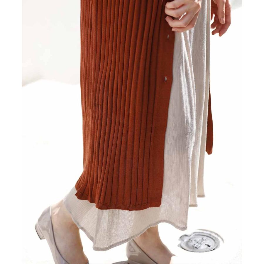 2WAYボタンロングカーディガン カーディガン ロング レディース ボタン ワンピース ワンピースカーディガン 2way 羽織り カーデ リブニット |  | 17