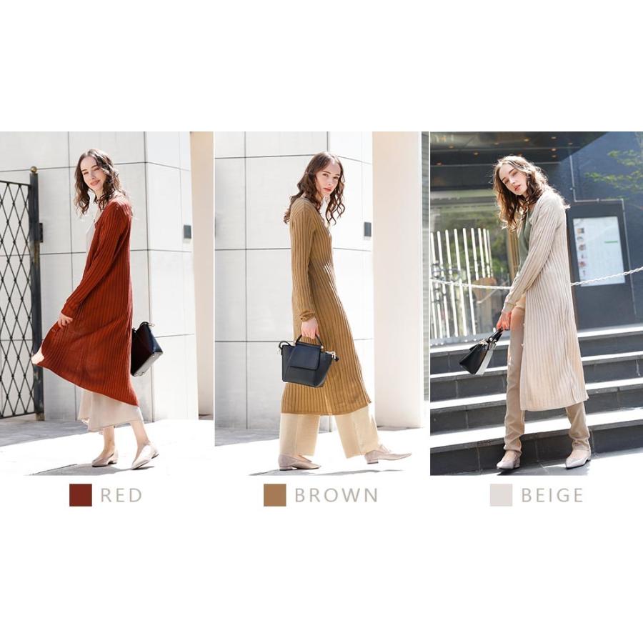 2WAYボタンロングカーディガン カーディガン ロング レディース ボタン ワンピース ワンピースカーディガン 2way 羽織り カーデ リブニット |  | 19