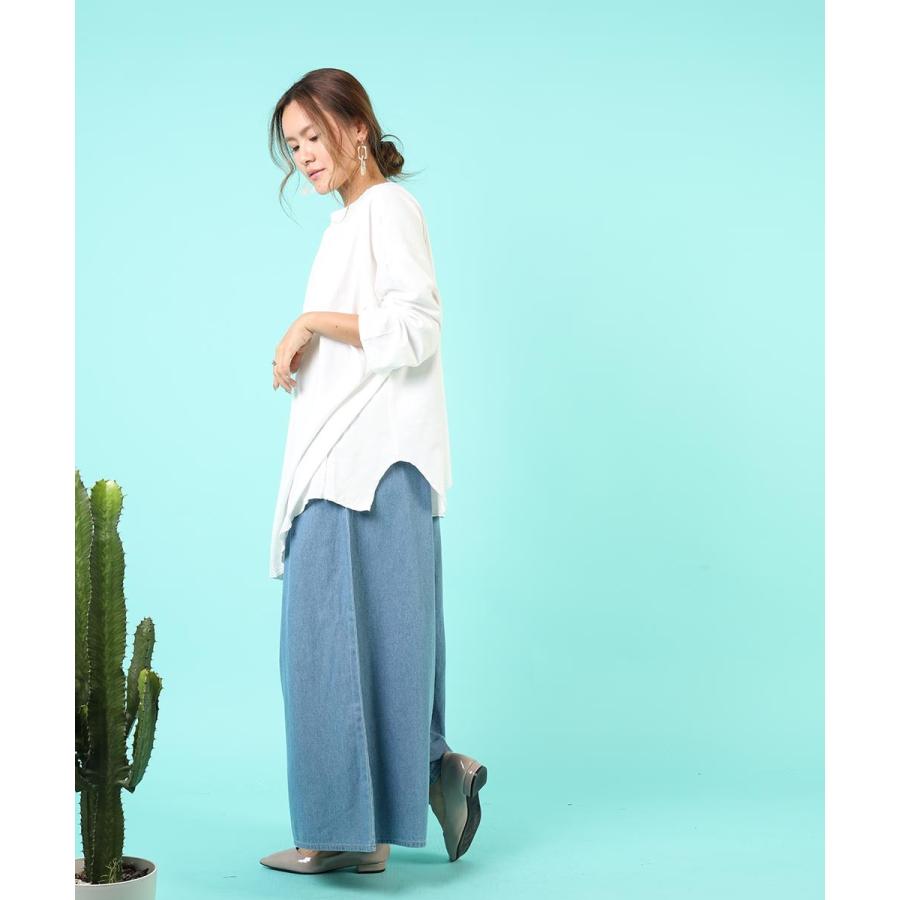 ゆたっりコットンロングTee プルオーバー レディース tシャツ 長袖 綿 ゆったり コットン ロングスリーブ トップス チュニック オーバーサイズ |  | 09