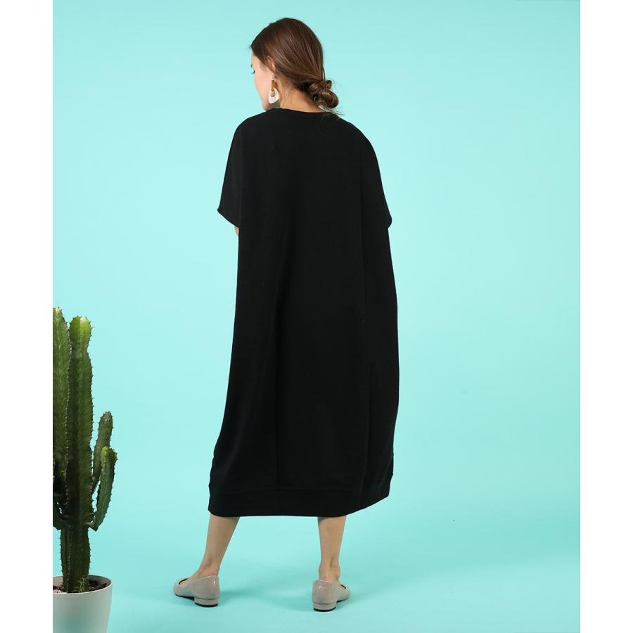 ゆったりワッフルワンピース ワッフル ワンピース 春夏 ゆったり 半袖 tシャツワンピース ロング カジュアル 綿 コットン カットソー 春ワンピ 【BELL】 |  | 10