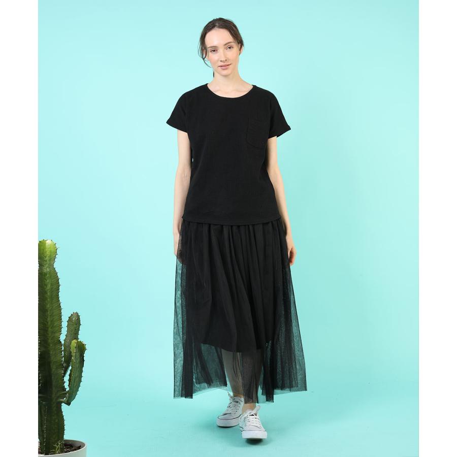 tシャツ レディース 半袖 綿 レディース フレンチスリーブ カジュアル 二の腕カバー フレンチ袖 トップス 無地 カットソー 春 夏 【BELL】 |  | 01