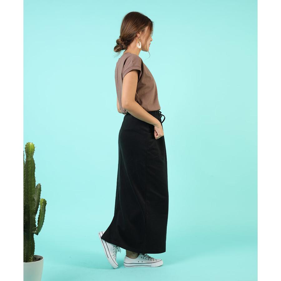 tシャツ レディース 半袖 綿 レディース フレンチスリーブ カジュアル 二の腕カバー フレンチ袖 トップス 無地 カットソー 春 夏 【BELL】 |  | 06