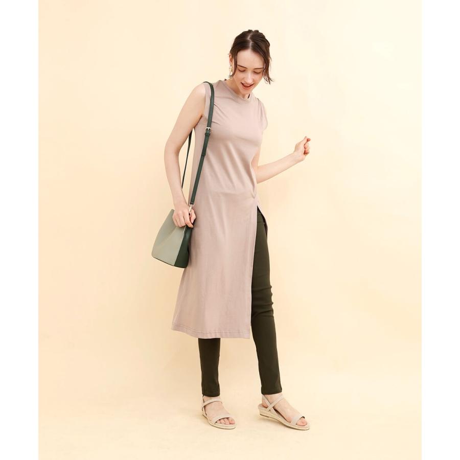 【人気ブロガーコラボ第2弾】コットンスリットワンピース×@coco-eririko  ワンピース スリット コットン カジュアル |  | 01