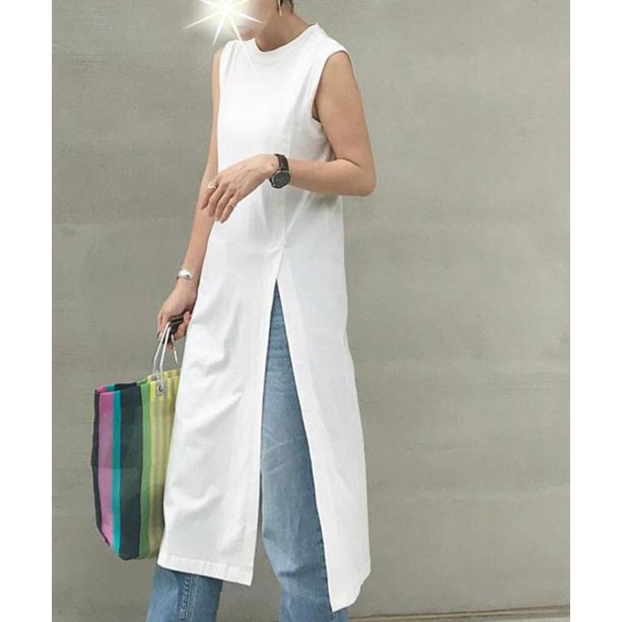 【人気ブロガーコラボ第2弾】コットンスリットワンピース×@coco-eririko  ワンピース スリット コットン カジュアル |  | 03