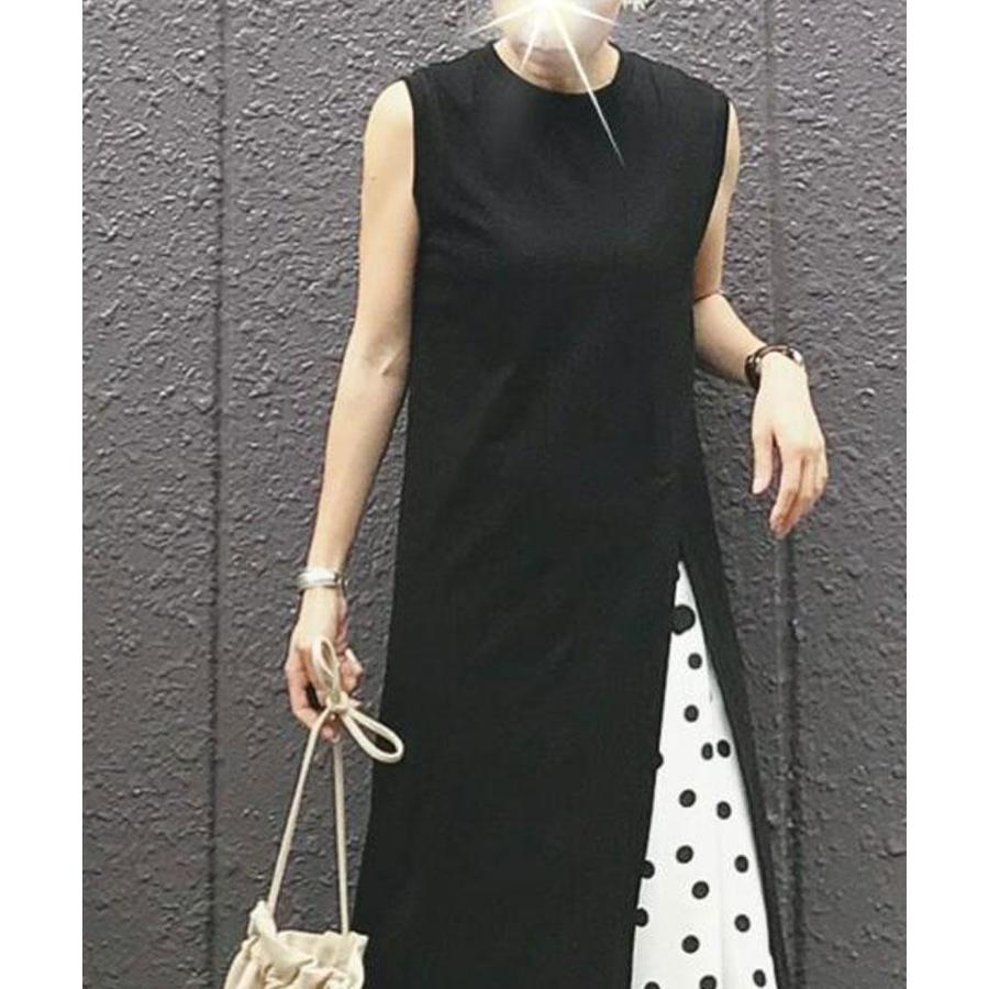 【人気ブロガーコラボ第2弾】コットンスリットワンピース×@coco-eririko  ワンピース スリット コットン カジュアル |  | 05