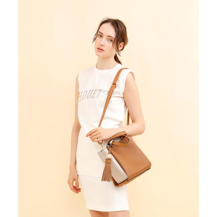 【人気ブロガーさんコラボ第3弾】ノースリーブロゴTシャツ×@coco_eririko ロゴTシャツ レディース おしゃれ コラボ ノースリーブ ロゴT タンクトップ |  | 03