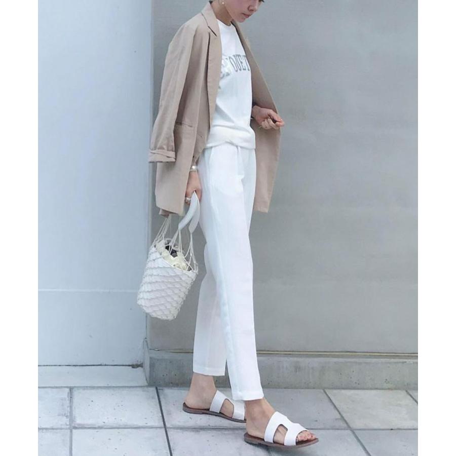 【人気ブロガーさんコラボ第3弾】ノースリーブロゴTシャツ×@coco_eririko ロゴTシャツ レディース おしゃれ コラボ ノースリーブ ロゴT タンクトップ |  | 04