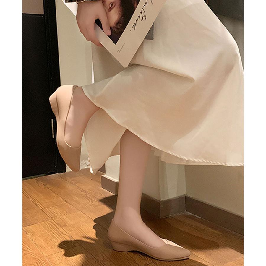 ウェッジヒールレインパンプス レインパンプス レディース レインシューズ ブラック ネイビー ベージュ 22 22.5 23 23.5 24  撥水 軽量 |  | 11