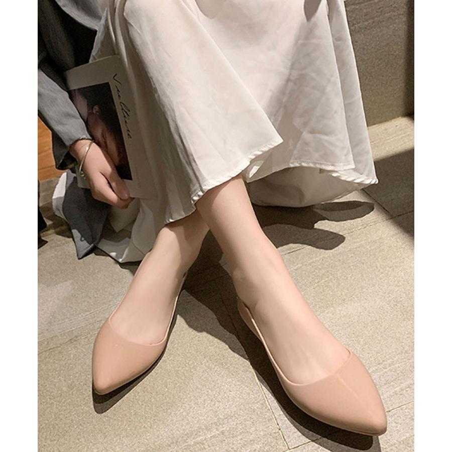 ウェッジヒールレインパンプス レインパンプス レディース レインシューズ ブラック ネイビー ベージュ 22 22.5 23 23.5 24  撥水 軽量 |  | 03