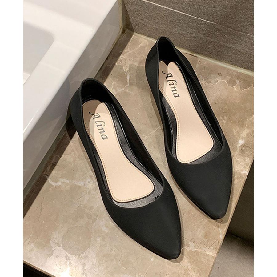 ウェッジヒールレインパンプス レインパンプス レディース レインシューズ ブラック ネイビー ベージュ 22 22.5 23 23.5 24  撥水 軽量 |  | 08