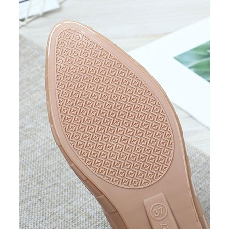 レインパンプス レディース ヒール 3cm レインシューズ パンプス レイン ブラック ブルー ベージュ 雨 22 22.5 23 23.5 24 撥水 軽量 |  | 13