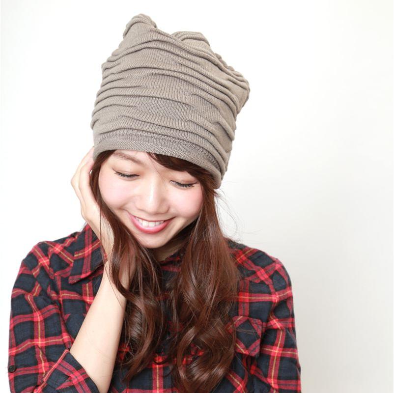 【SALE価格】しわ加工ニットワッチキャップ【セール中♪】 |  | 01