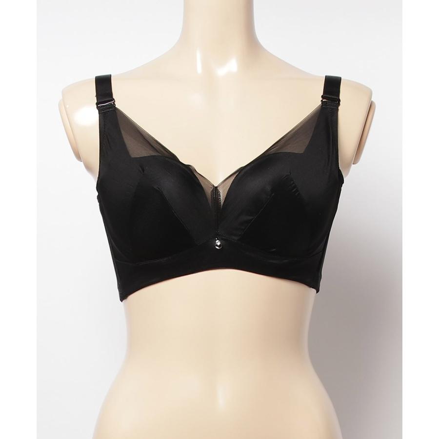 シルクスムース補正ブラ【ミラクルワイヤー】ブラジャー アンダーウェア レディース 下着 インナー 女性 パンツ セット 育乳 ナイトブラ ノンワイヤー |  | 17