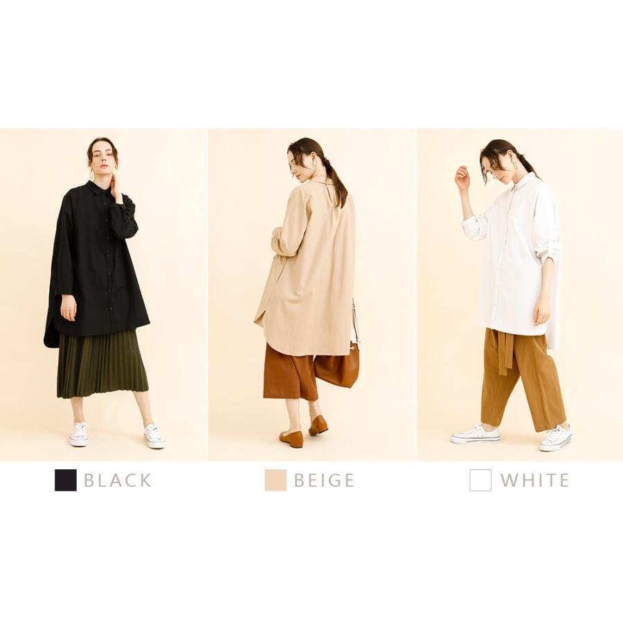 BIGシルエットシャツ ロングシャツ レディース オーバーサイズ シャツ ビッグシルエット 大きめ ゆったり 長袖 ストリート 綺麗め レディース 休日 秋 冬 春 |  | 17