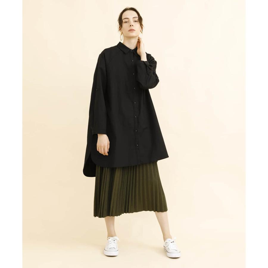 BIGシルエットシャツ ロングシャツ レディース オーバーサイズ シャツ ビッグシルエット 大きめ ゆったり 長袖 ストリート 綺麗め レディース 休日 秋 冬 春 |  | 04