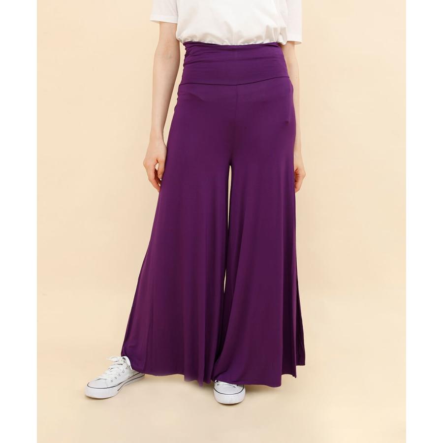 ハイウエストストレッチガウチョパンツ パンツ ガウチョ ガウチョパンツ ヨガパンツ フレアパンツ ワイドパンツ レディース |  | 06