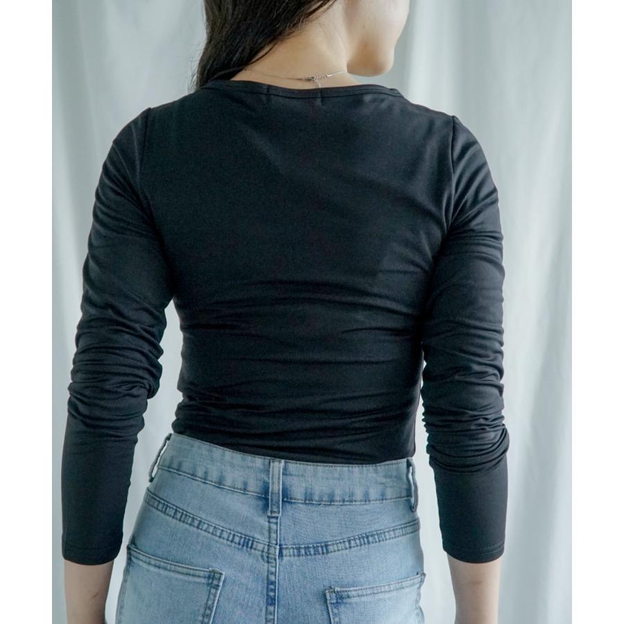 【選べる4タイプ★20万枚突破】Vネック インナー 裏起毛 レディース あったか 暖か ヒートテック 発熱インナー 発熱 裏フリース 大きいサイズ 長袖 |  | 06