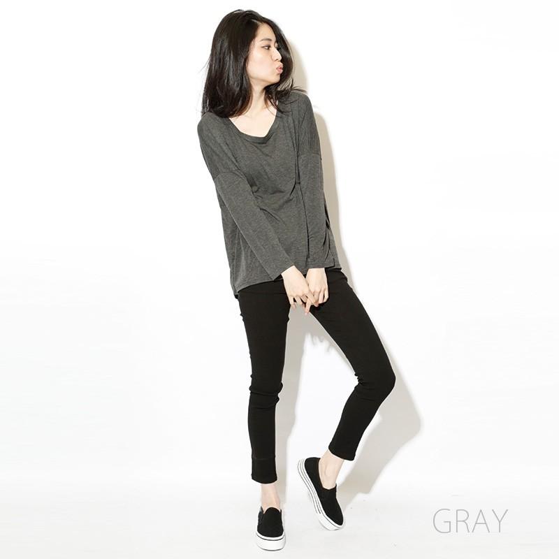 トップス ドルマンスリーブ 無地 ドルマンスリーブトップ |  | 02